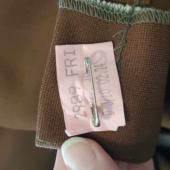 RARE! perfect condition 1970's dress and vest - Picture 12 of 12